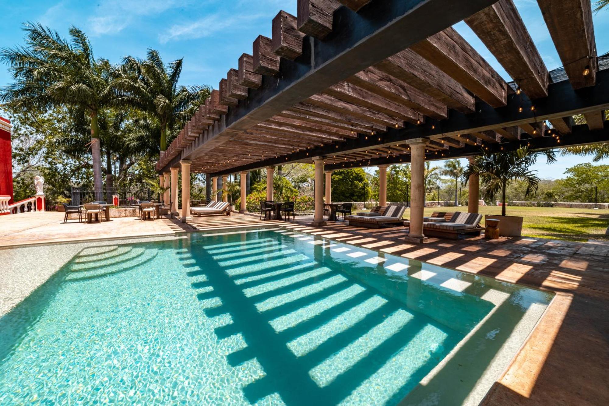 Hotel Hacienda Yabucu Seye Exterior foto